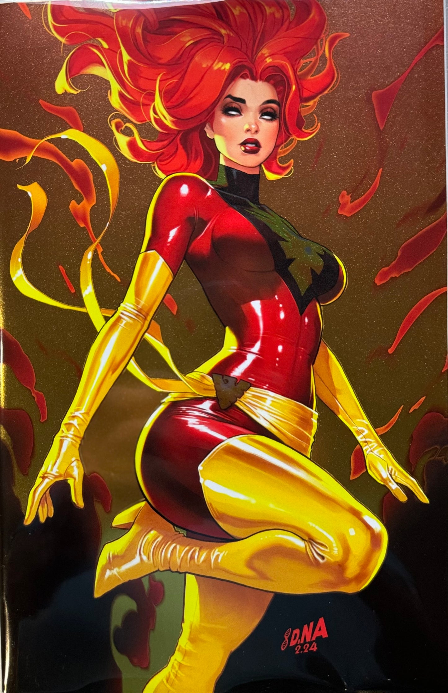 X-Men Vol 6 #33 - Cover G - Unknown Comics Exclusive David Nakayama Virgin Foil Variant