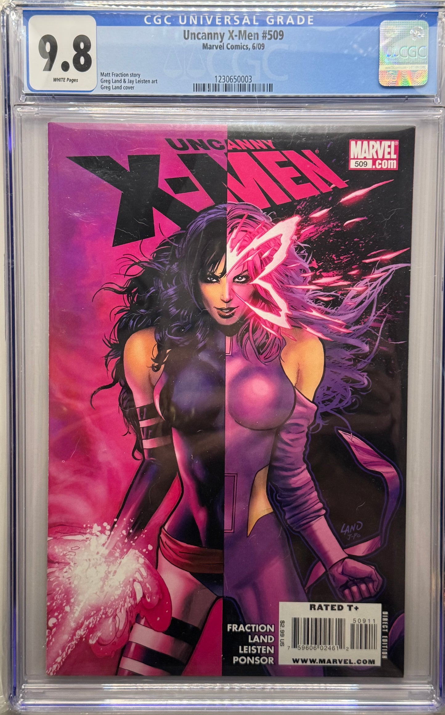 The Uncanny X-Men Vol1 #509 - Greg Land Variant