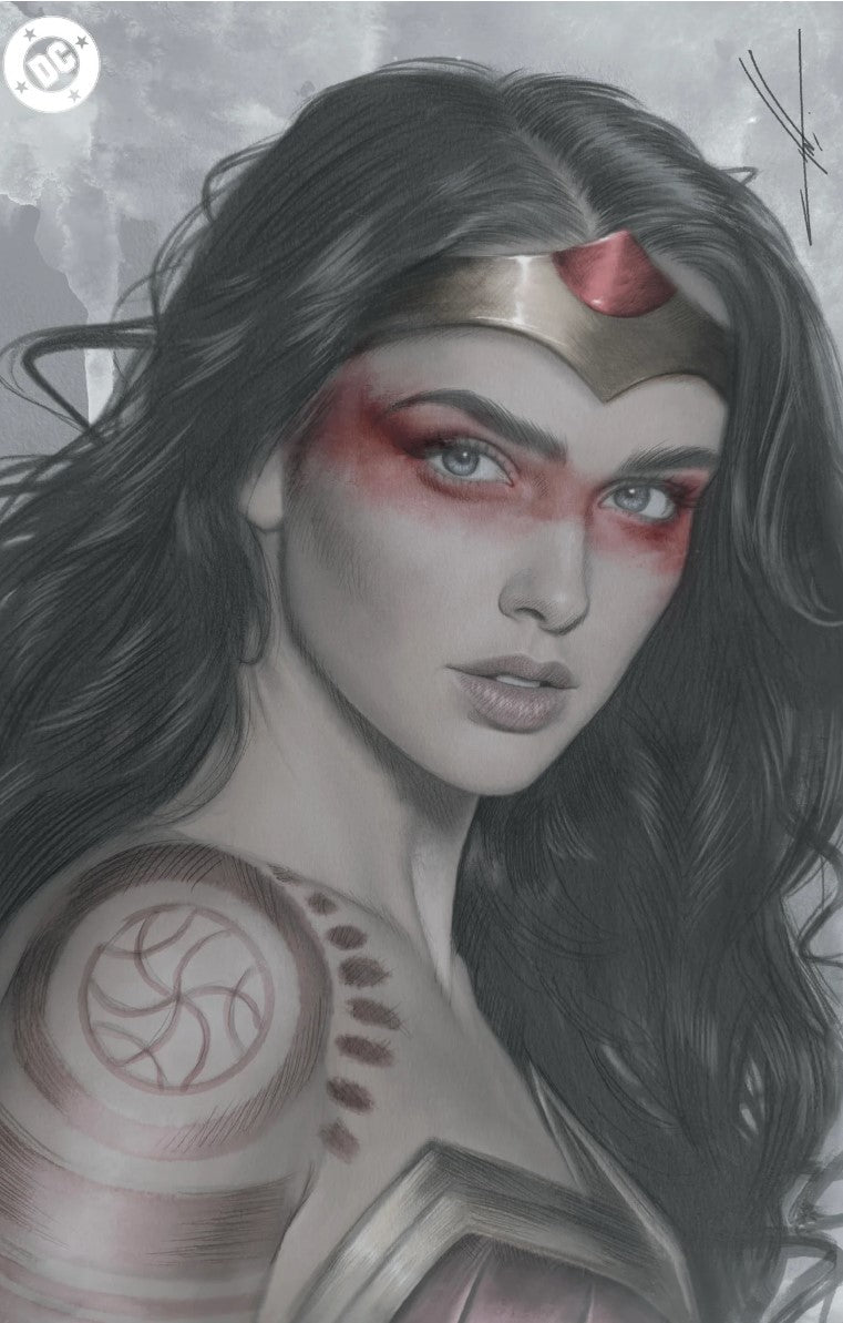 Absolute Wonder Woman #5 - Cover E - Carla Cohan B & W Virgin Variant - LTD 1500