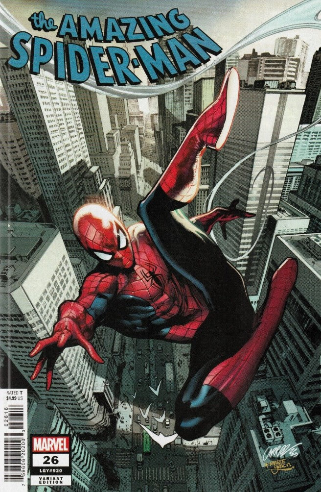 The Amazing Spider-Man Vol6 #26 Cover E - Incentive Pepe Larraz Variant