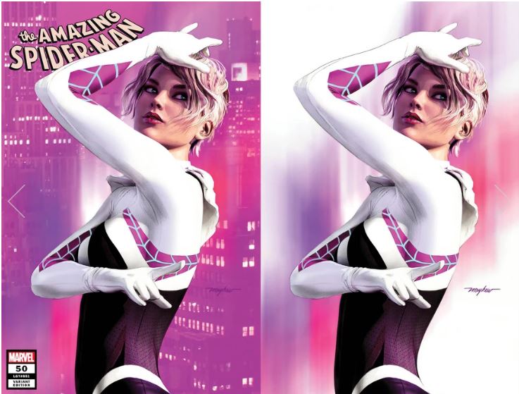 The Amazing Spider-man Vol5 #50 - KRS Comics - Mike Mayhew Trade Virgin Set