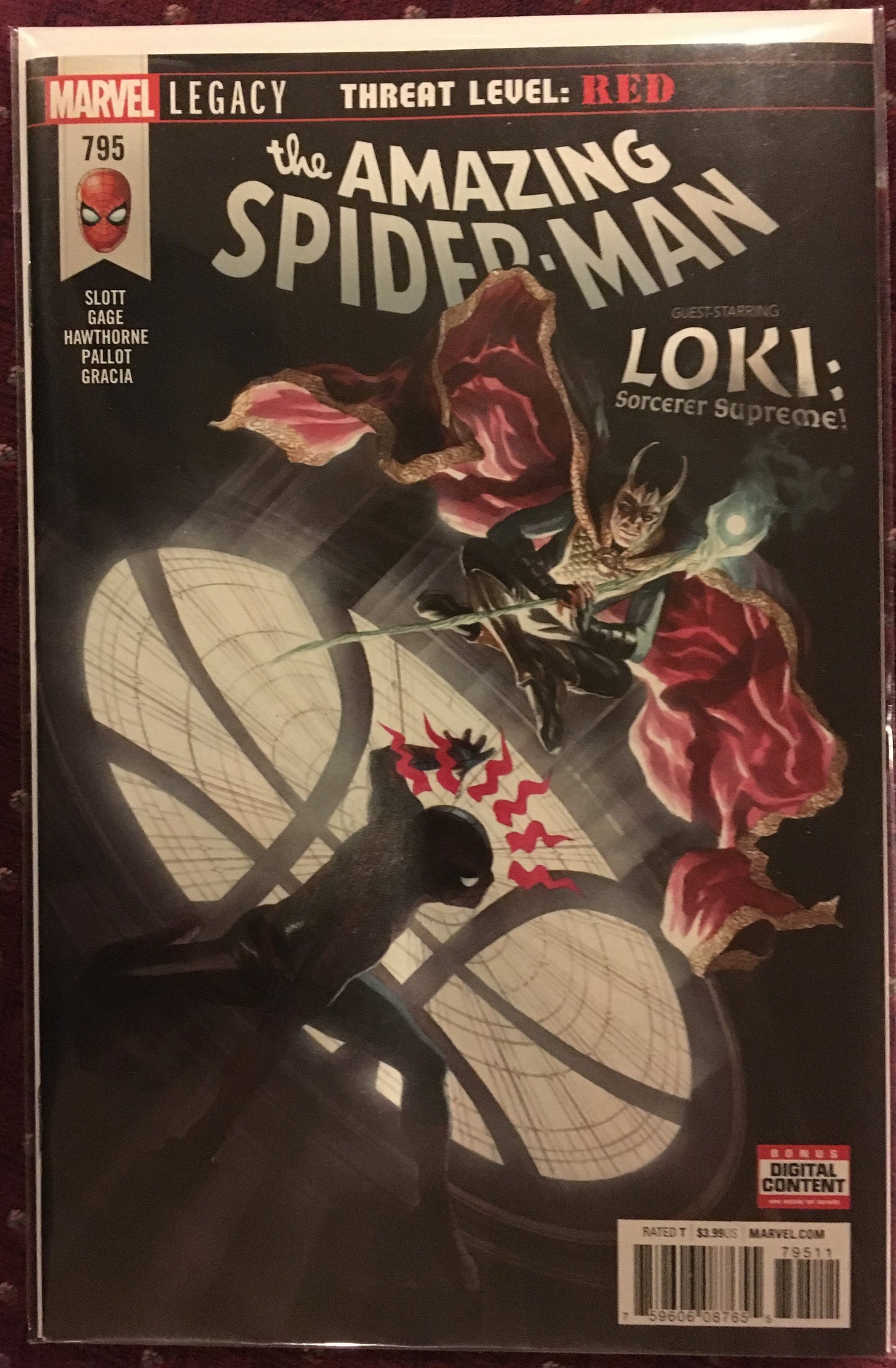 The Amazing Spider-man Vol 4 #795 - Cover A - Alex Ross Cover
