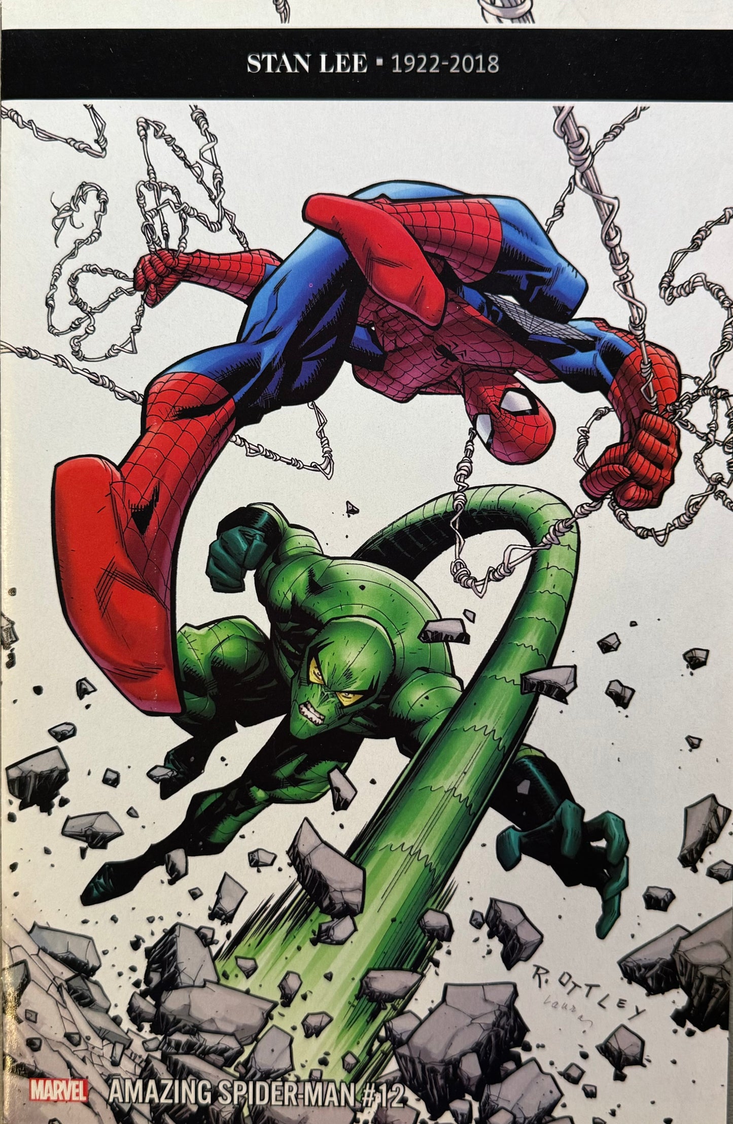 The Amazing Spider-man Vol 5 #12 - Cover S - Ottley Variant Cover
