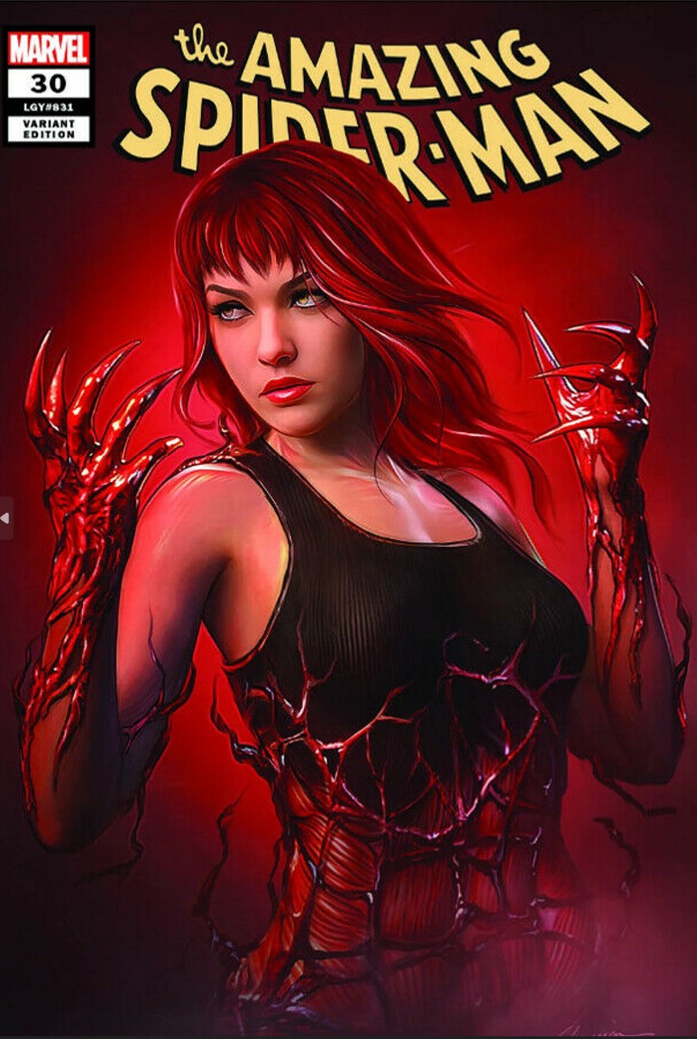 The Amazing Spider-man Vol 5 #30 - Cover E - Comicxposure Exclusive - Shannon Maer Mary Jane Trade Variant