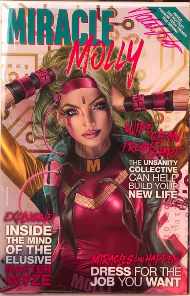 Batman Vol3 #108 - Cover F - KRS Comics Exclusive - Natali Sanders Magazine Trade Variant - Signed (Copy)