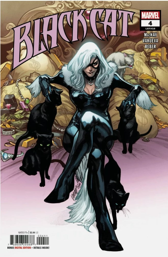 Black Cat - Vol4 #4 - Cover A - Pepe Larraz Cover