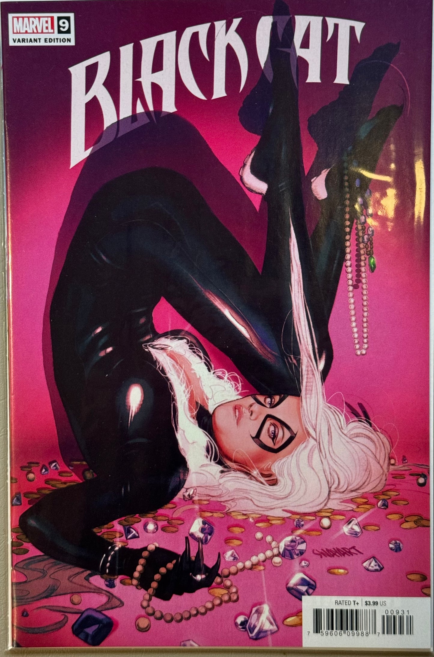 Black Cat - Vol3 #9 - Cover C- Joshua "Sway" Swaby Variant
