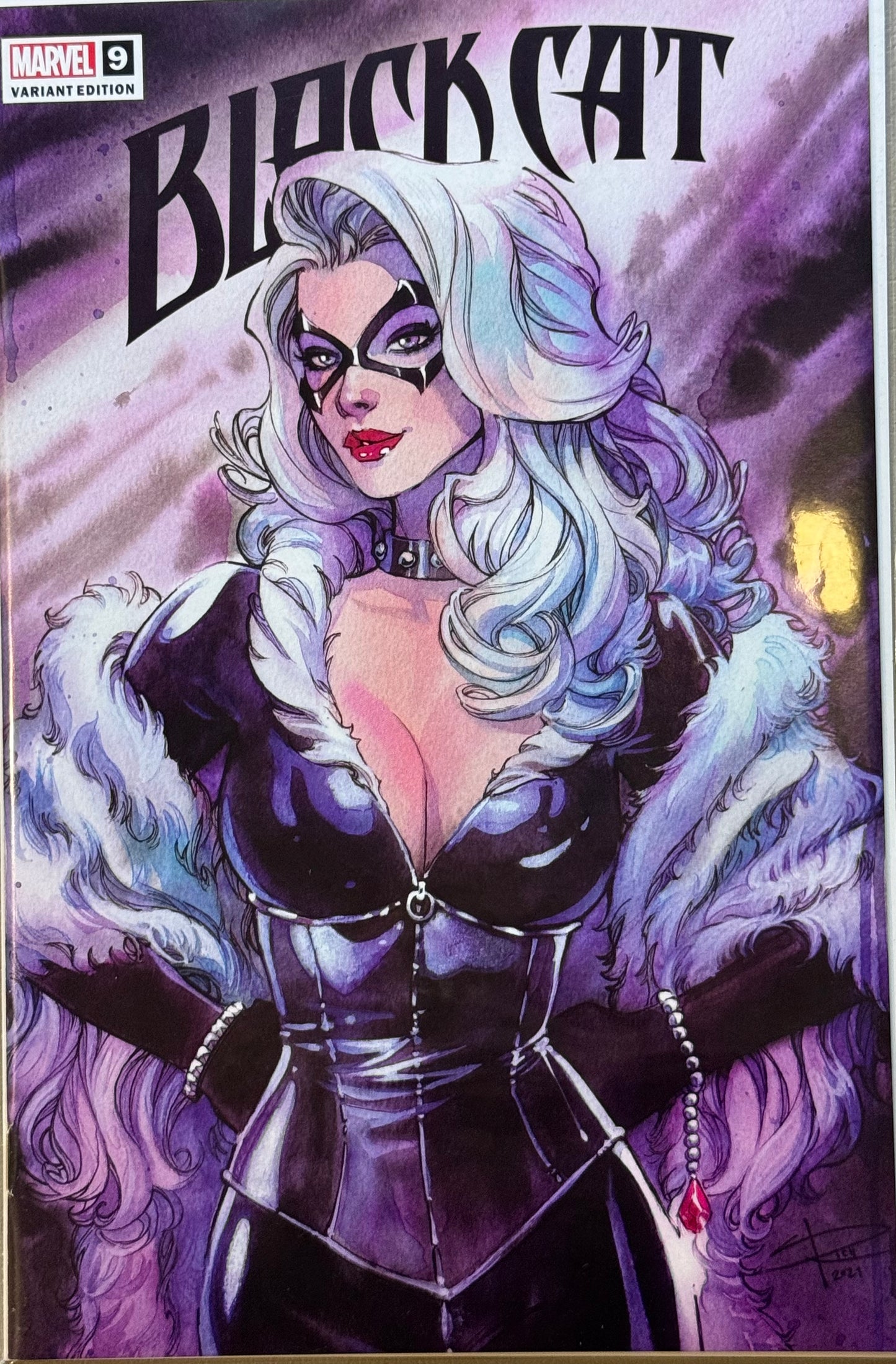 Black Cat - Vol3 #9 - Cover F - Unknown Comics - Sabine Rich Variant