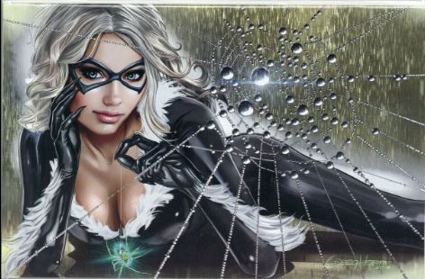 Black Cat - Vol3 #1 - Cover C - ComicXposure - Greg Horn Virgin Variant