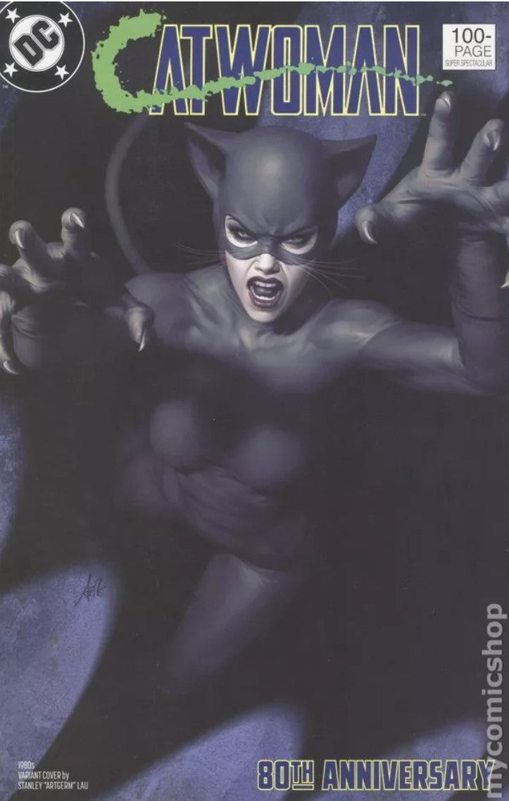 Catwoman 80th Anniversary 100-page Super Spectacular #1 - Cover F - Stanley Artgerm Lau 1980s Variant