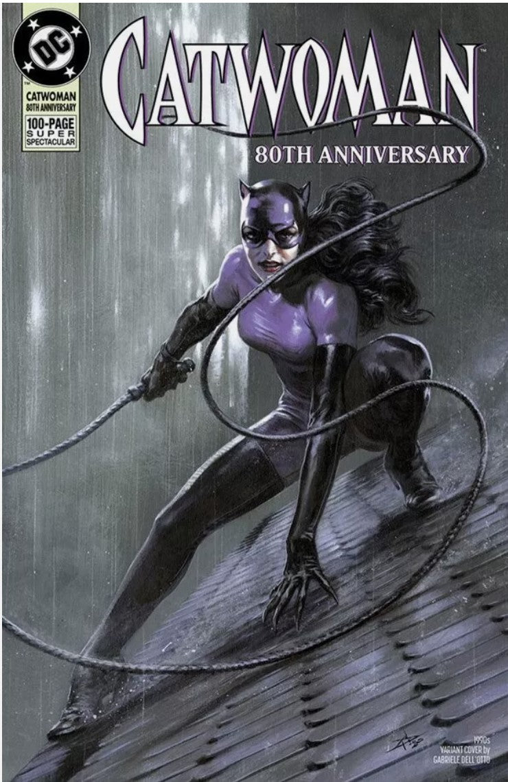 Catwoman 80th Anniversary 100-page Super Spectacular #1 - Cover G - Gabriele Dell Otto 1990s Variant