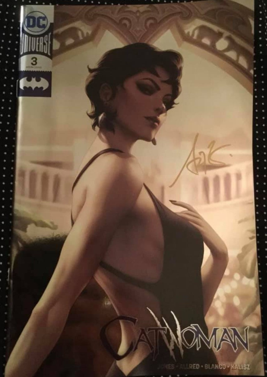 Catwoman Vol5 #3 - Cover C - Stanley Artgerm Lau Silver Foil Variant - Signed