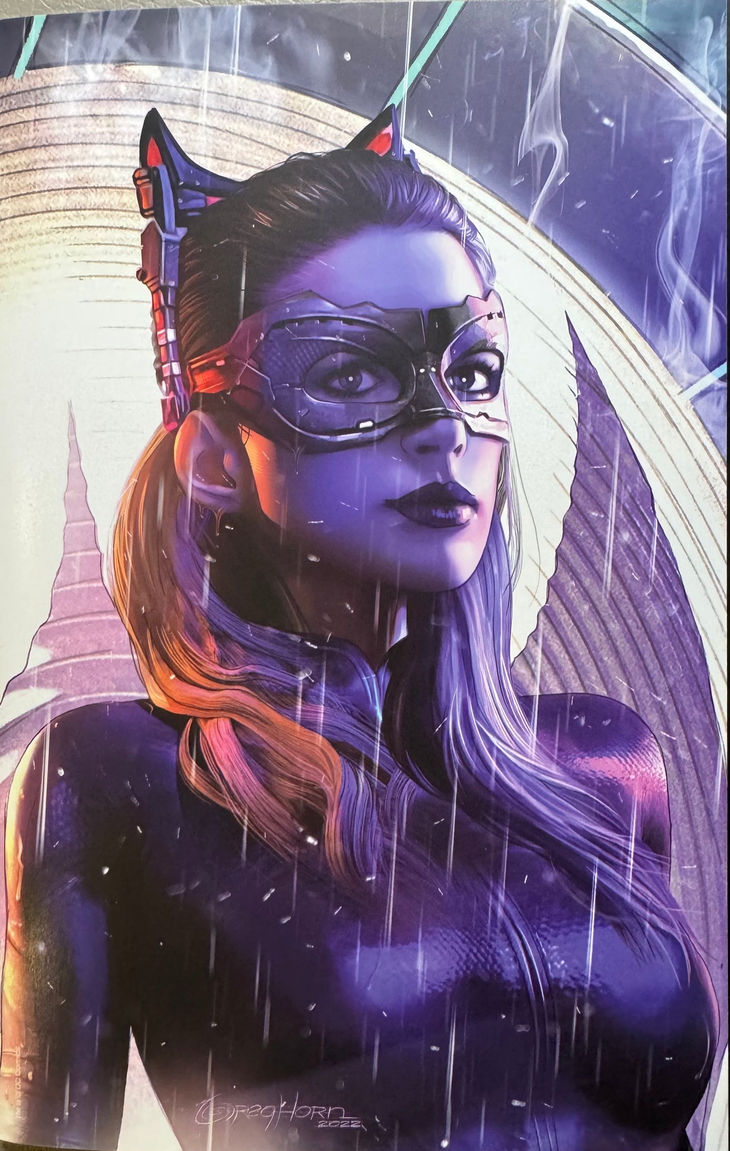 Catwoman Vol5 #41 - Cover H - Celebrity Authentics - Greg Horn Anne Hathaway Exclusive Virgin Variant