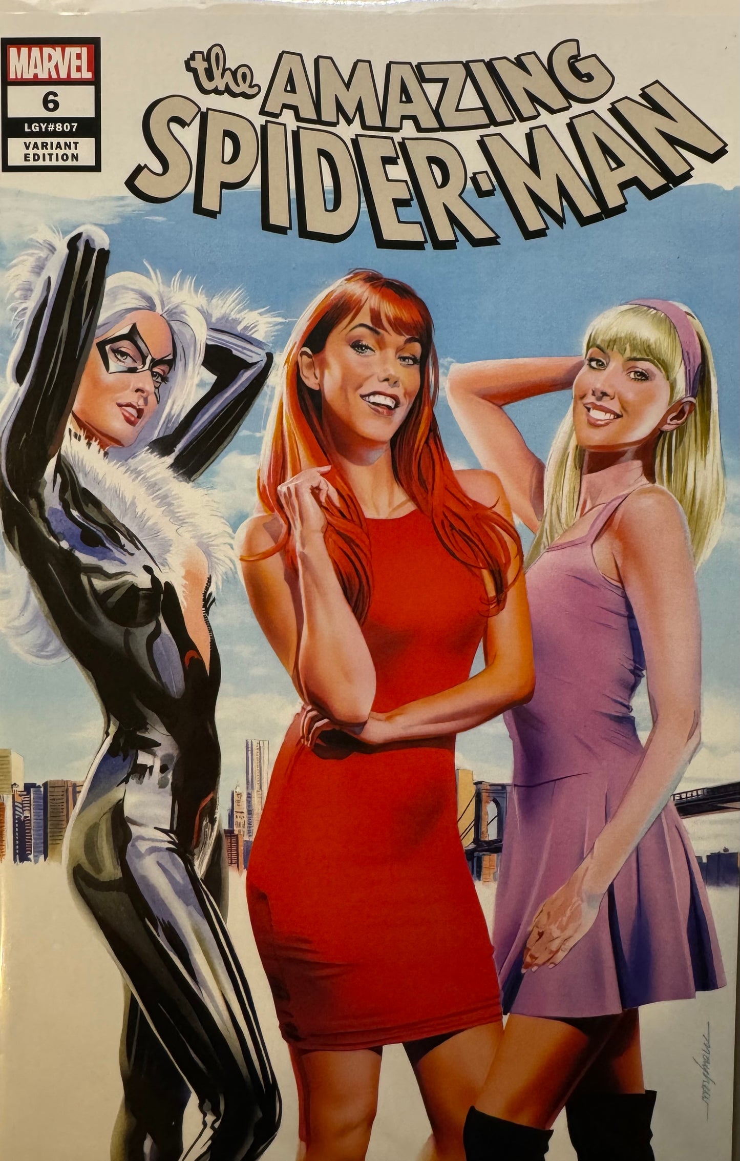 The Amazing Spider-man Vol 5 #6- Cover D - Unknown Comics - Mike Mayhew Trade Cover