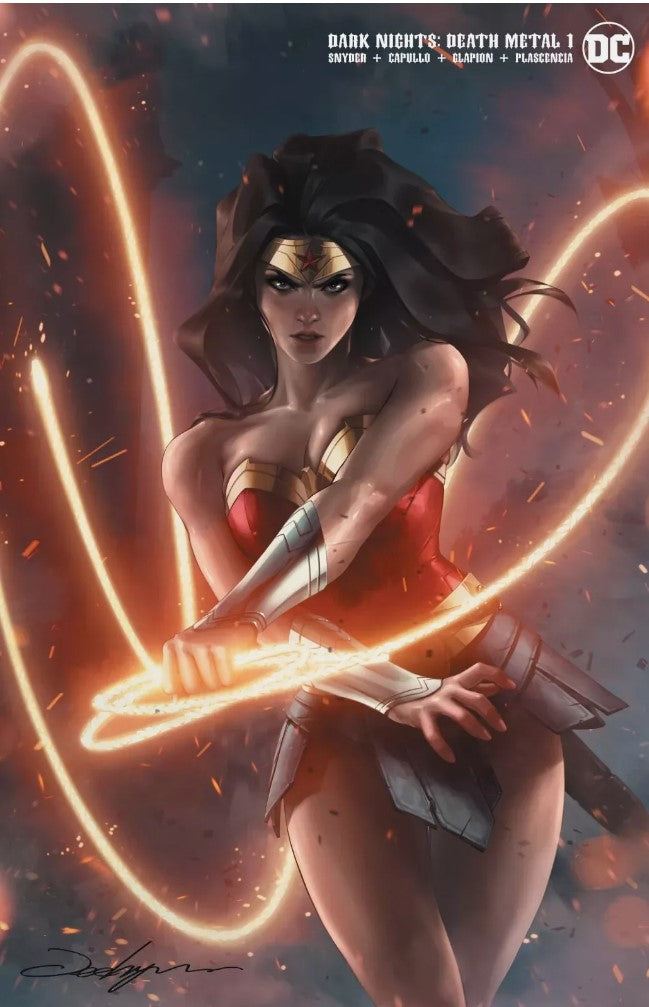 Dark Nights: Death Metal #1 - Cover N - Minimal Trade Jeehyung Lee Variant