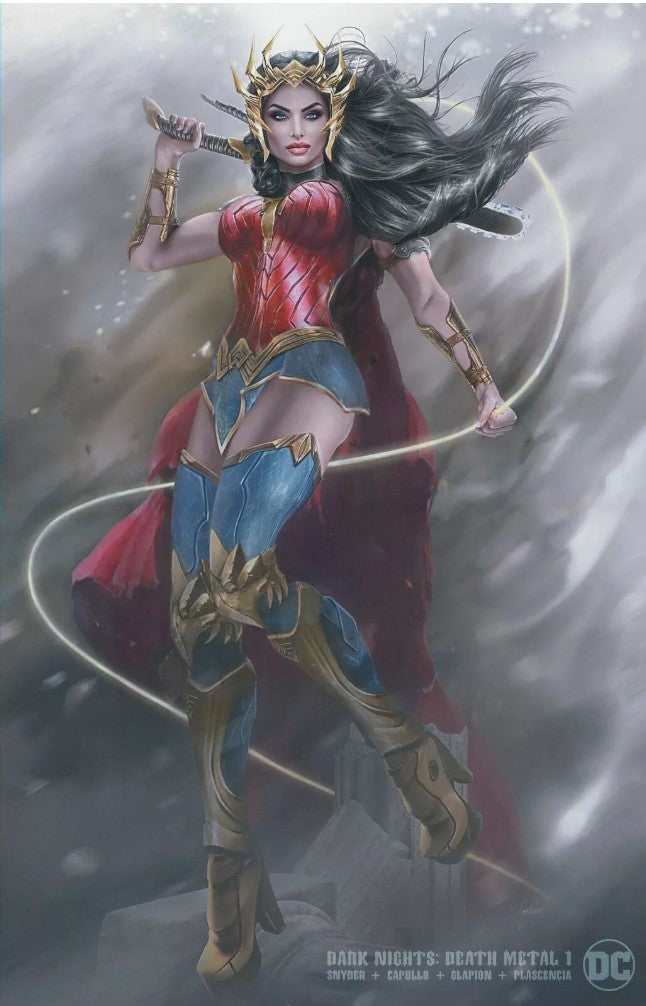 Dark Nights: Death Metal #1 - Cover Q - Natali Sanders Minimal Trade Variant