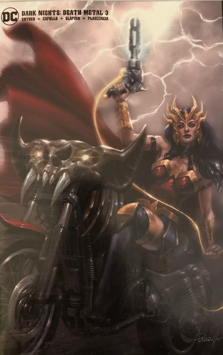 Dark Nights: Death Metal #3 - Cover L - Lucio Parrillo Minimal Variant