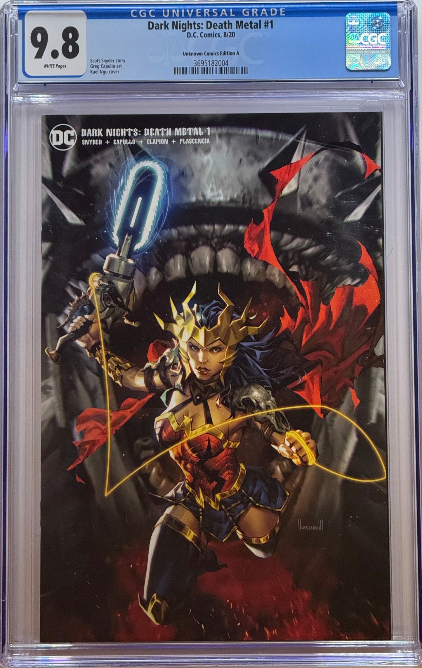 Dark Nights: Death Metal #1 - Cover T - Nael Ngu Variant - CGC 9.8