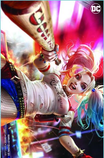 Harley Quinn Vol3 #59 - Cover B - Derrick Chew ECCC Limited FOIL Variant