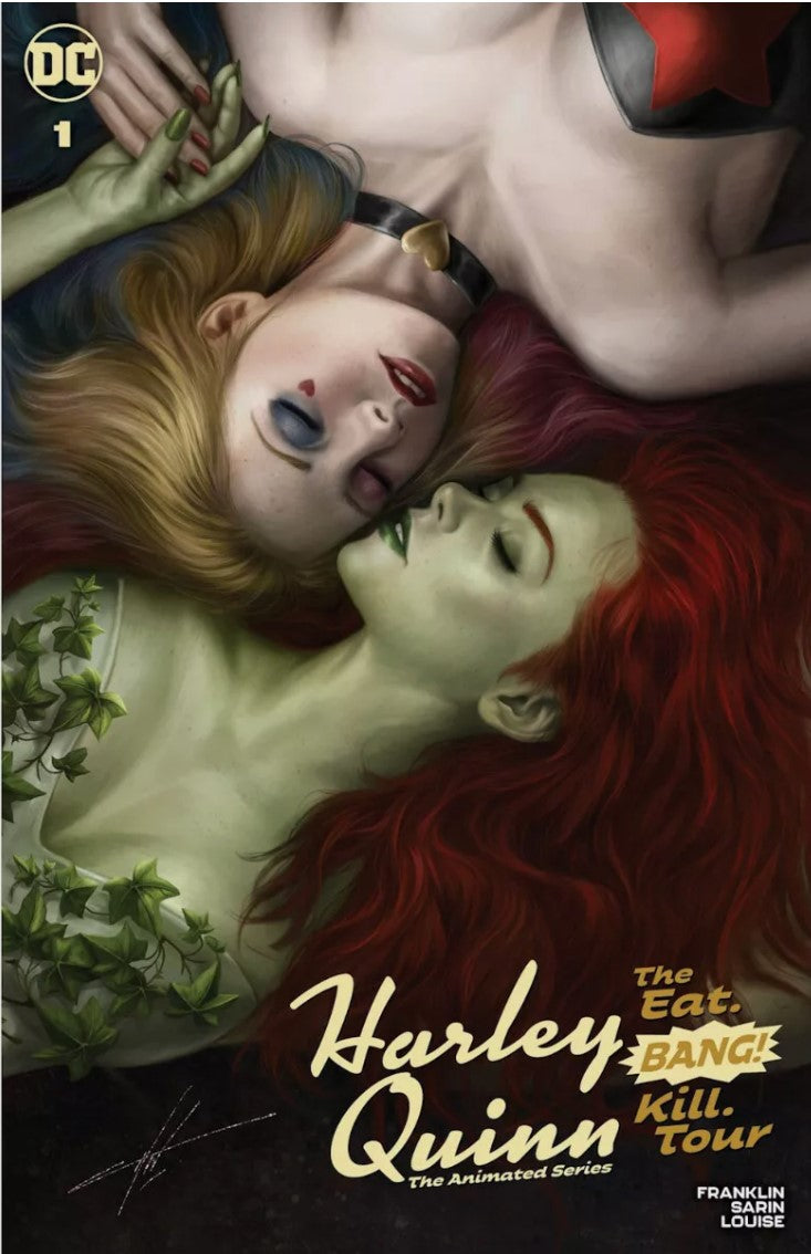 Harley Quinn The Animted Series The Eat Bang Kill Tour #1 - Cover D - Carla Cohen Variant LTD 3000