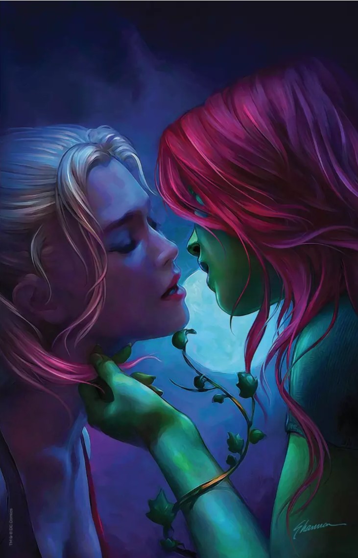 Harley Quinn The Animted Series The Eat Bang Kill Tour #1 - Cover F - Shannon Maer Kiss Virgin Variant