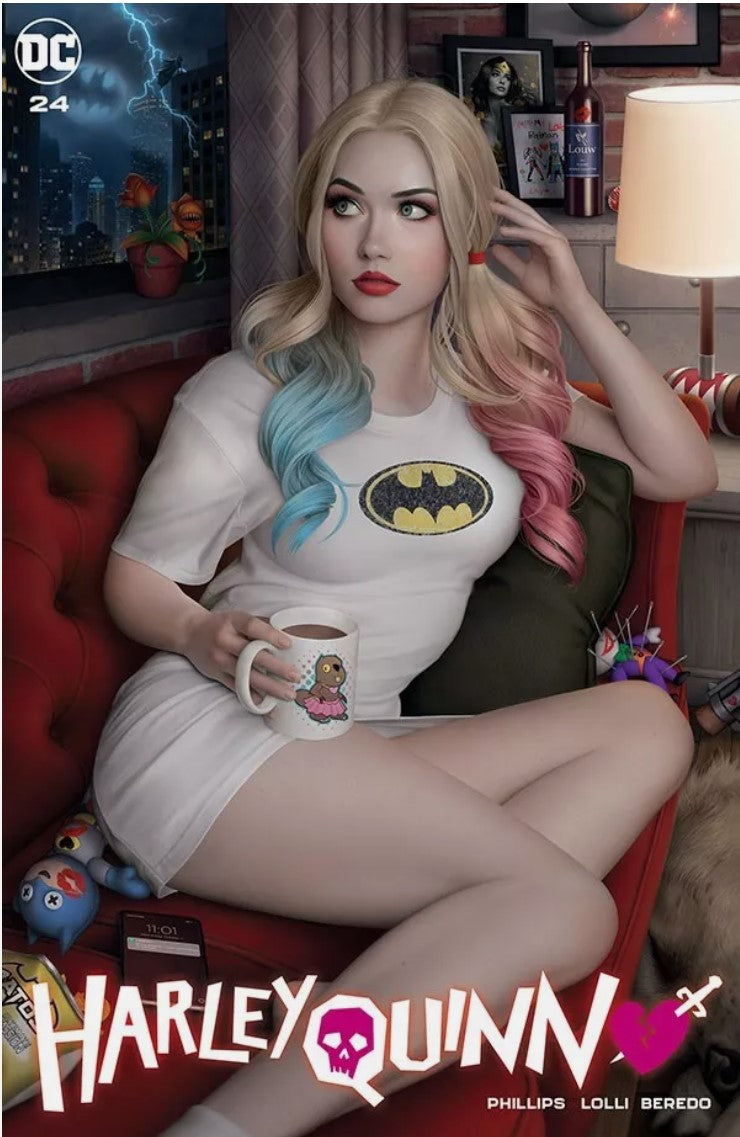 Harley Quinn Vol4 #24 - Cover G - Warren Lauw Campbell 601 Homage Variant
