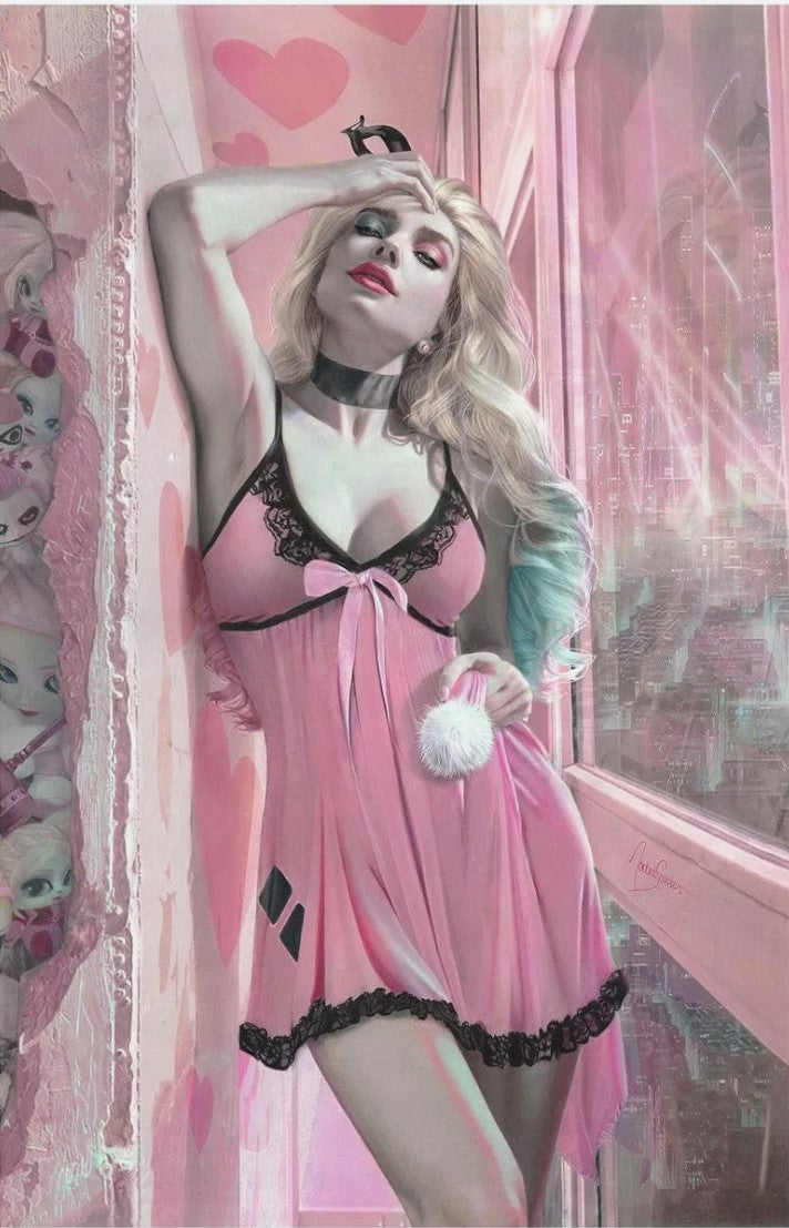 Harley Quinn Vol4 #29 - Cover H - Eastside Comics - Natali Sanders Exclusive Gaga Virgin Variant