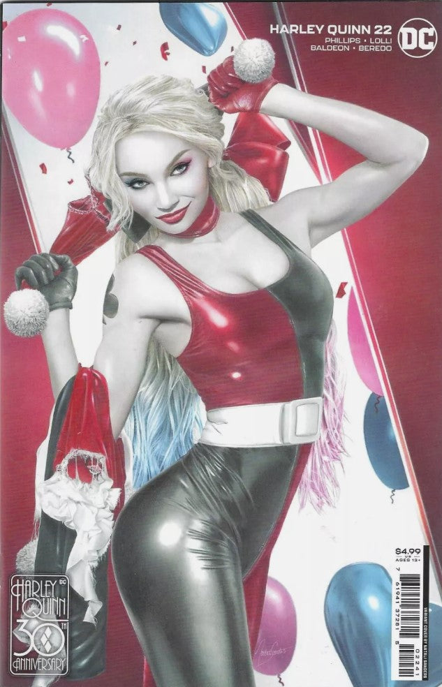 Harley Quinn Vol4 #22 - Cover C - Natali Sanders 30th Anniversary Variant