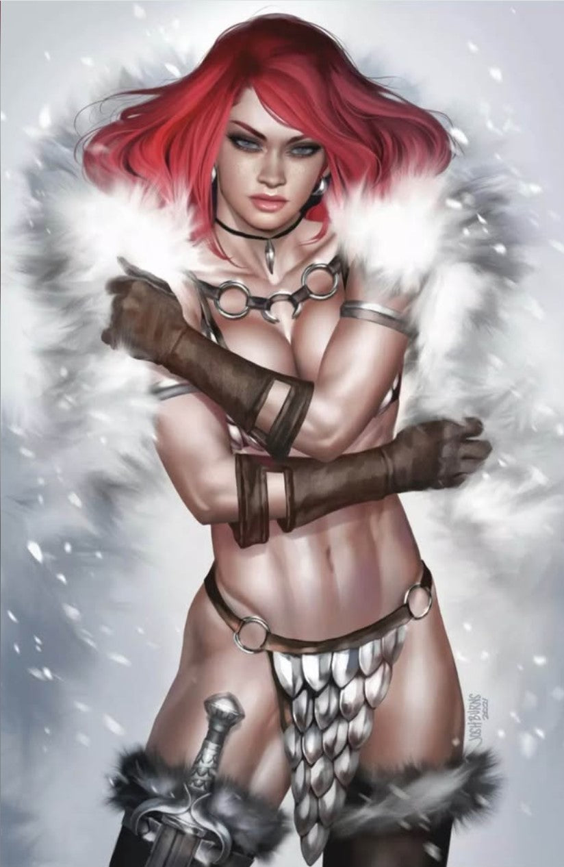 Invincible Red Sonja Vol 1 #5 - Cover R - Josh Burns Virgin Exclusive Variant