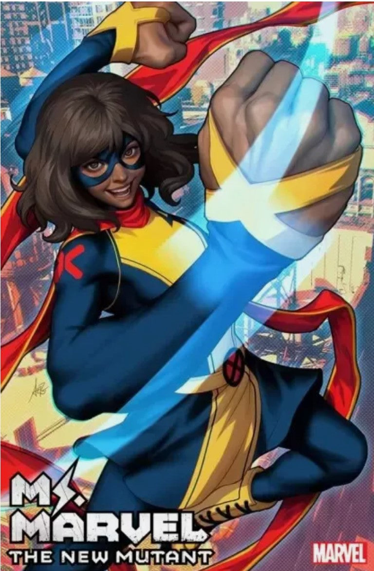 Ms Marvel The New Mutant #1 - Cover K - Stanley Artgerm Lau Variant