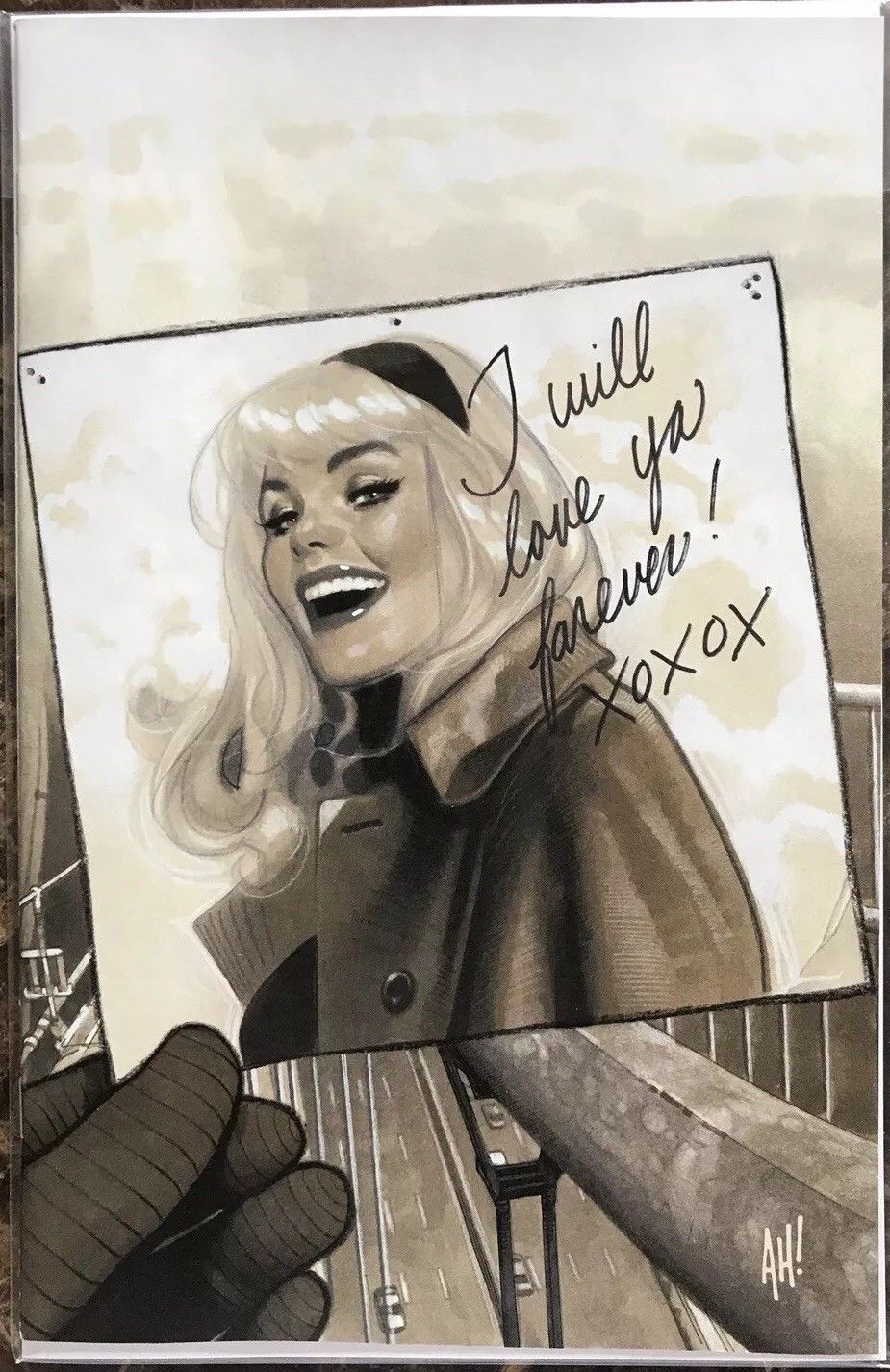 Peter Parker: The Spectacular Spider-Man - Vol2 #300: Cover C: Adam Hughes B&W Virgin Variant