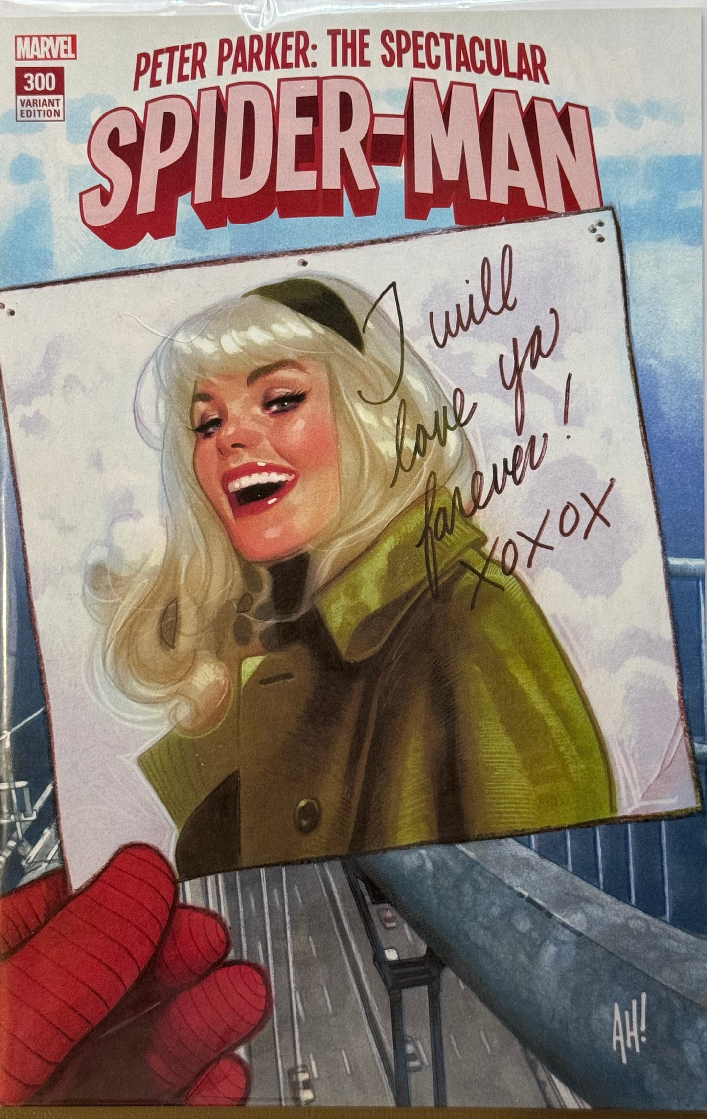 Peter Parker: The Spectacular Spider-Man - Vol2 #300: Cover A: Adam Hughes Trade Dress Variant