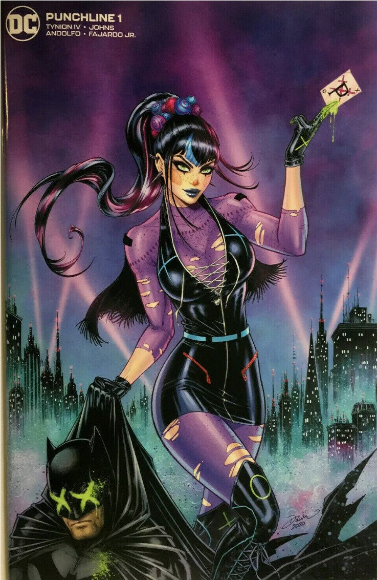 Punchline Special #1 - Cover GE - Comic Elite Exclusive - Dawn McTeigue Minimal Trade Variant