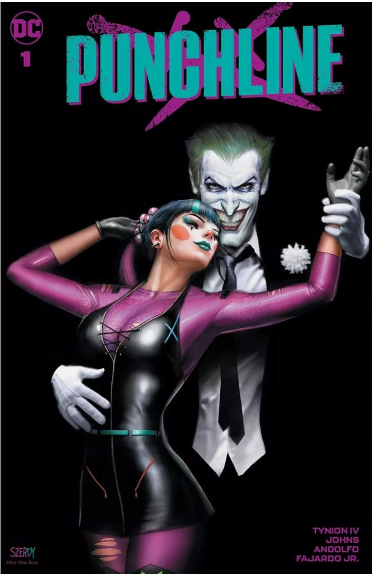 Punchline Special #1 - Cover BE - Comic Elite Exclusive - Nathan Szerdy Alex Ross Homage Trade Variant