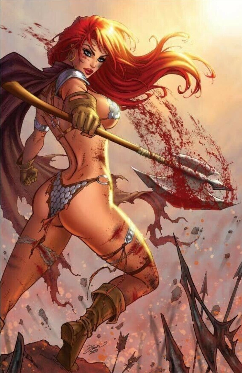 Red Sonja Vol4 #19 - Cover R - Dawn McTeigue Virgin Exclusive Variant