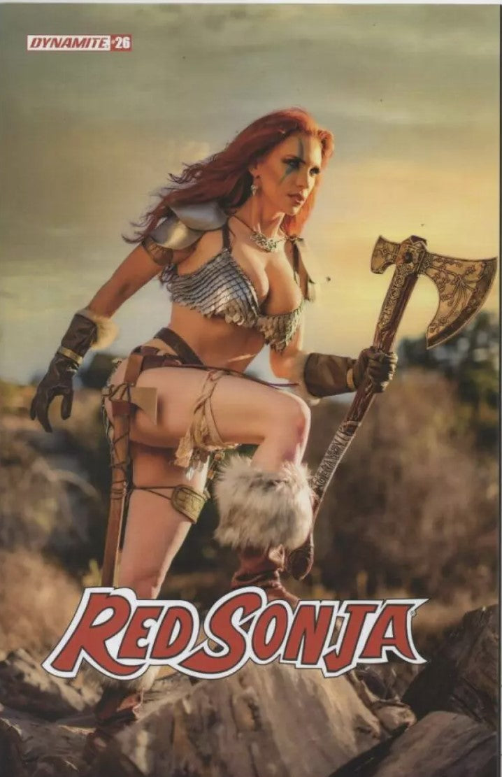 Red Sonja Vol8 #26 - Cover E - Gracie The Cosplay Lass Cosplay Photo Variant