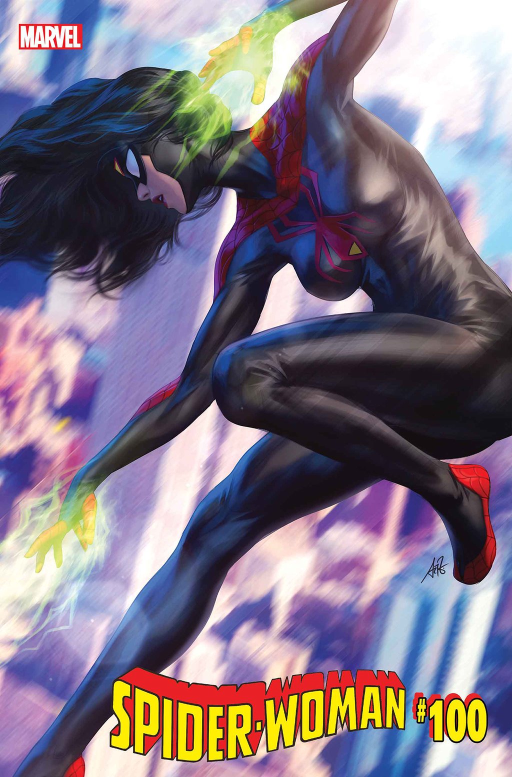 Spider-Woman Vol7 #5 - Cover E - Stanley Artgerm Lau Black Variant