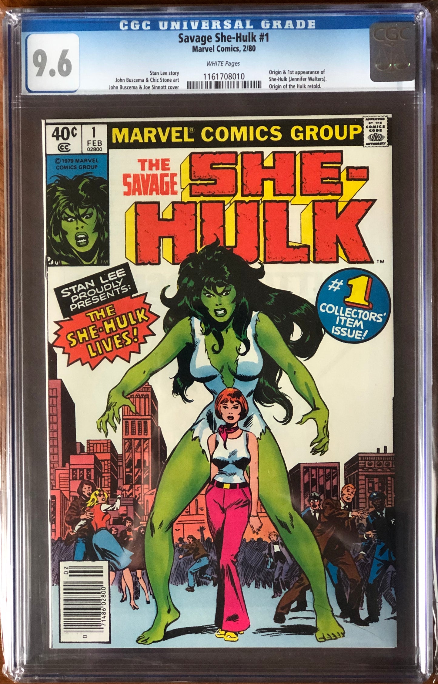 Savage She-hulk #1 - CGC 9.6 - First appearance of She Hulk