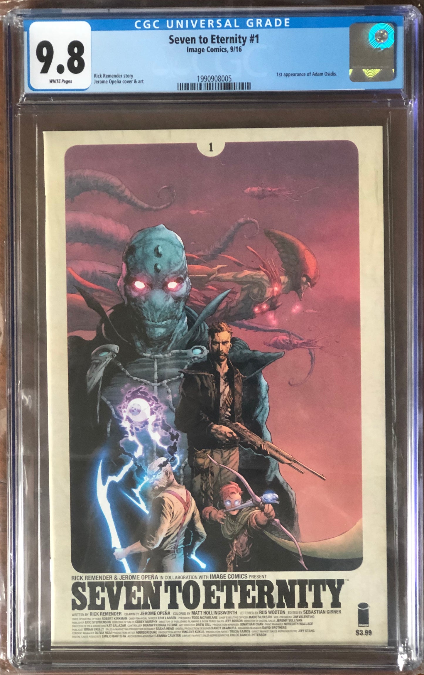 Seven to Eternity 1 - CGC 9.8