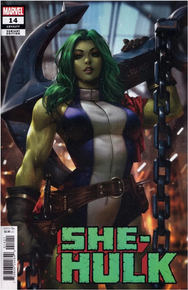 She-Hulk Vol4 #14 - Cover B - Derrick Chew Incentive Variant