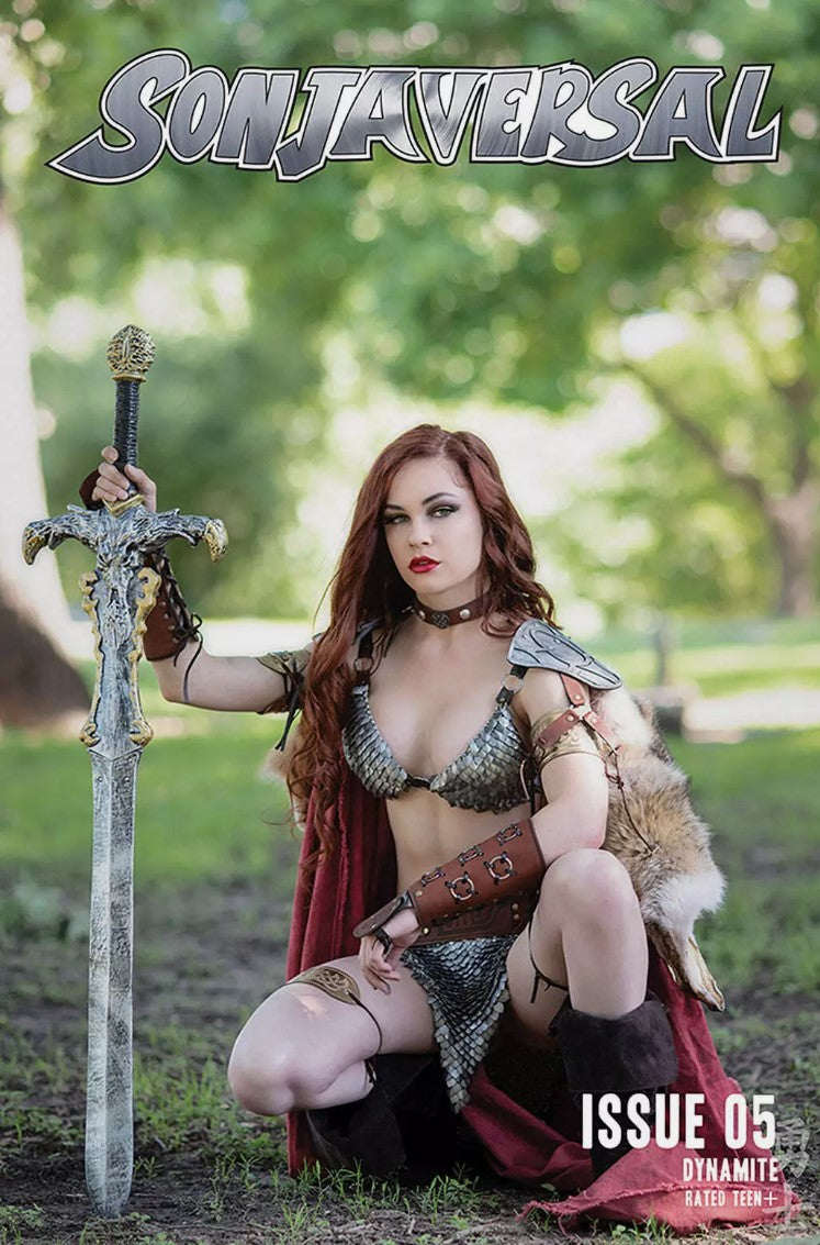 Sonjaversal #5 - Cover H - Savannah Poison Cosplay Photo Variant