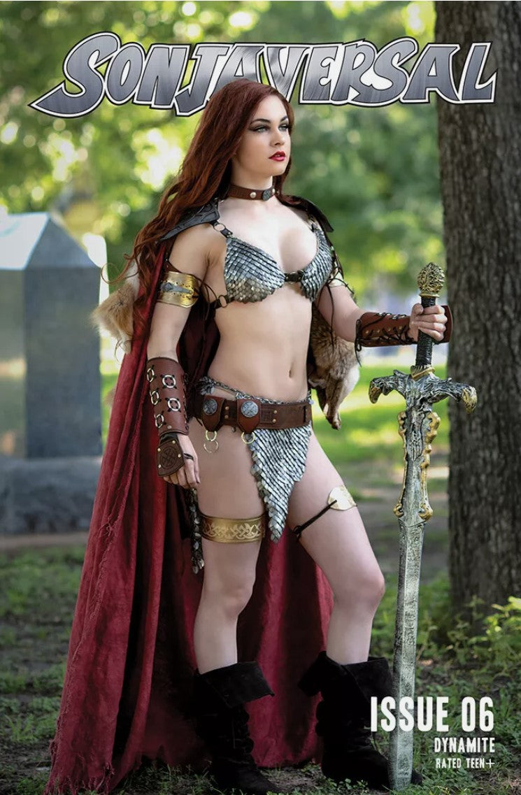 Sonjaversal #6 - Cover E - Savannah Poison Cosplay Photo Variant