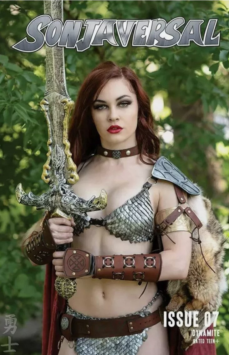 Sonjaversal #7 - Cover E - Savannah Poison Cosplay Photo Variant