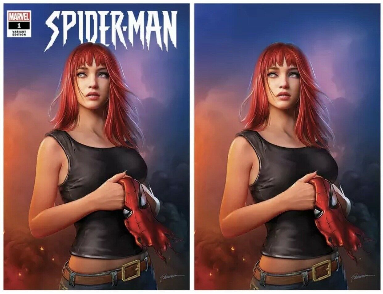 Spider-man #1 (2019 Marvel) #1 - Comic Mint Exclusive - Shannon Maer Trade & Virgin Set