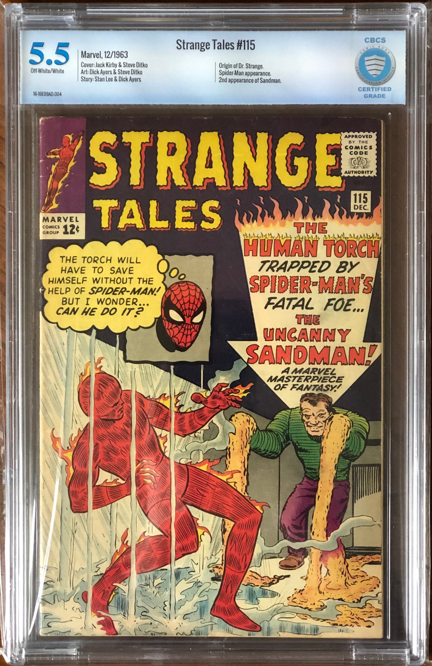 Strange Tales #115 - CBCS 5.5 - Origin of Dr Strange