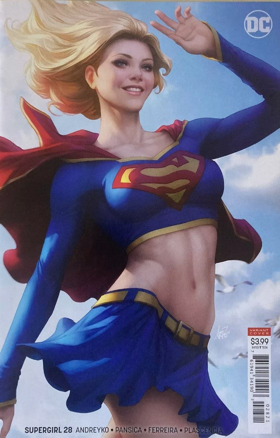 Supergirl Vol7 #28 - Cover B - Stanley Artgerm Lau Variant
