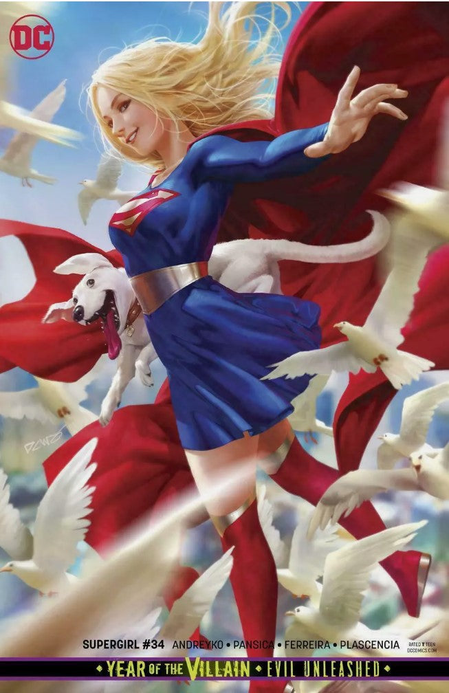 Supergirl Vol7 #34 - Cover B - Derrick Chew Variant