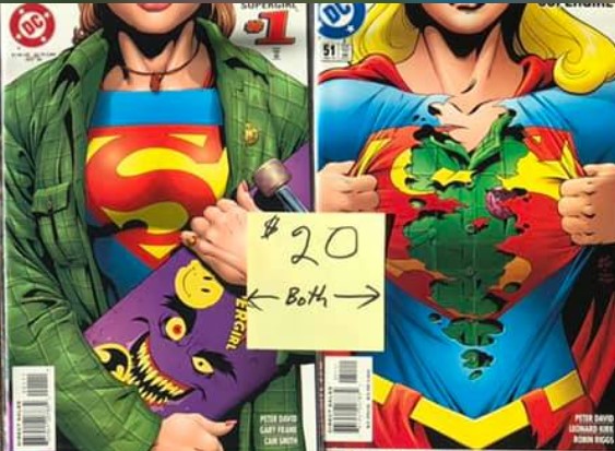 Supergirl #1 & Supergirl #51 Cover Set