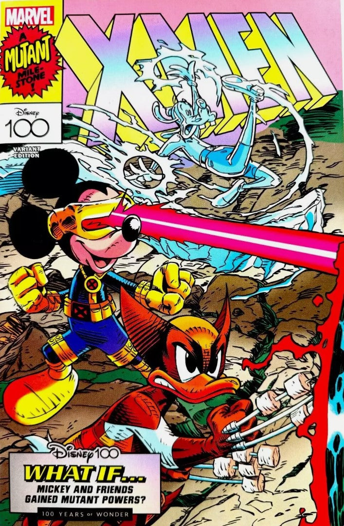 The Amazing Spider-man Vol 6 #39 - Cover B - Vitale Mangiatordi Disney 100 X-Men Variant