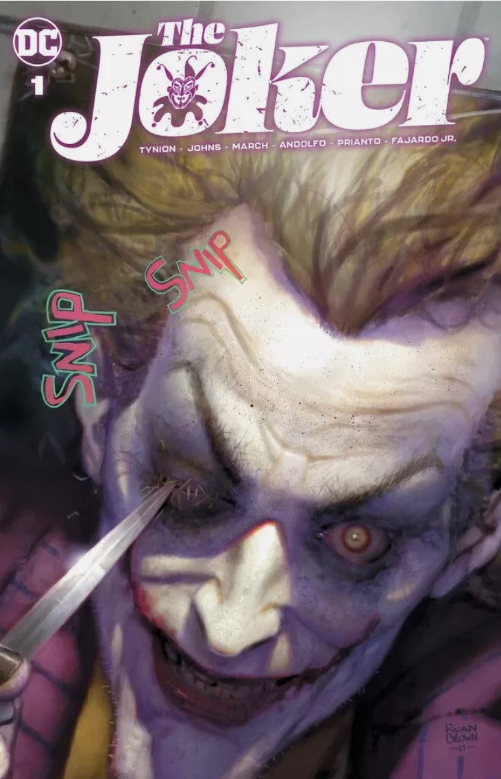 The Joker #1 - Cover B - Comic Elite Exclusive - Ryan Brown Variant